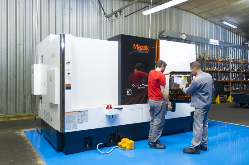 ERBIS Usinage Mazak QT 350 MY ERBIS Usinage numérique 4 axes